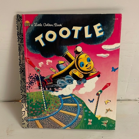 LIKE NEW Vintage 1996 A Little Golden Book Tootle hardcover book - Picture 1 of 9